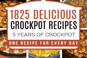 Crock Pot 1825 Crock Pot Recipes